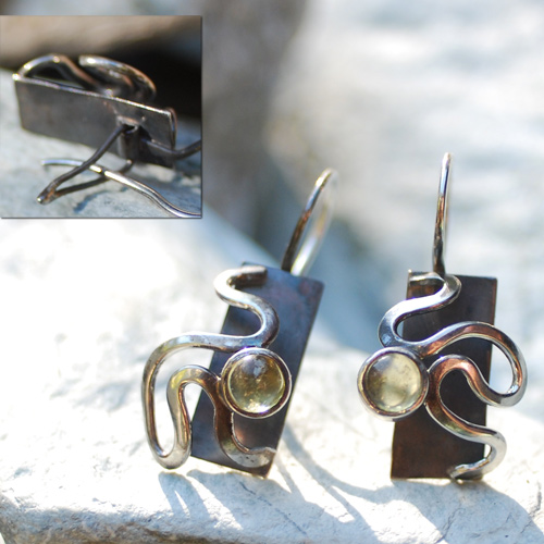 Sea Glass Earrings