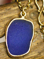 Custom sea glass jewelry
