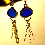 Sea Glass Earrings