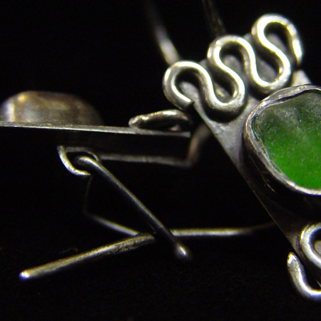 Sea Glass Earrings