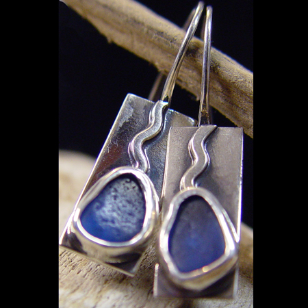 Sea Glass Earrings