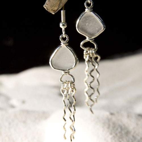 Sea Glass Earrings
