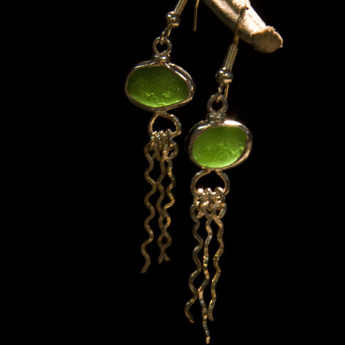 Sea Glass Earrings