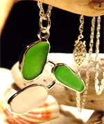 Sea Glass Pendant 110