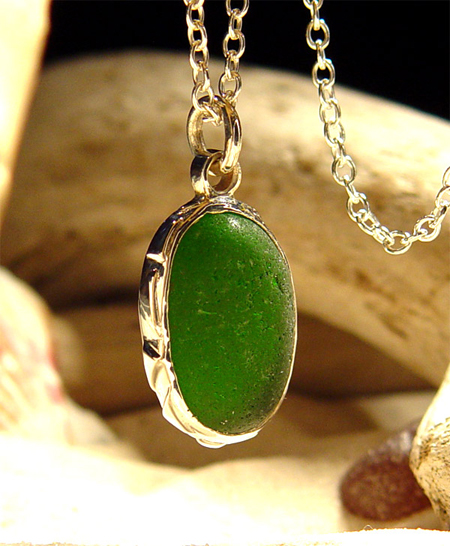 Sea Glass Pendants