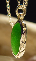 Sea Glass Pendant 128