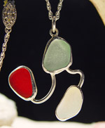 Sea Glass Pendant 128