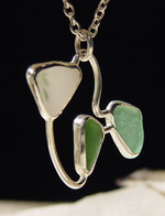 Sea Glass Pendant 119