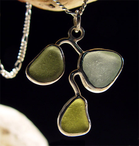 Sea Glass Pendants