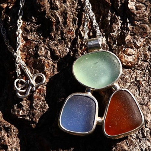 Sea Glass Pendants