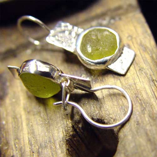 Sea Glass Earrings