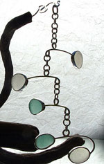 Sea Glass Hanging Mobile