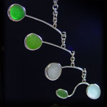 Sea Glass  Hanging Mobile