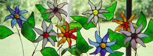 Stained Glass Flowers